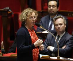 Muriel Pénicaud, le 22 novembre à l'Assemblée nationale. FRANCOIS GUILLOT / AFP