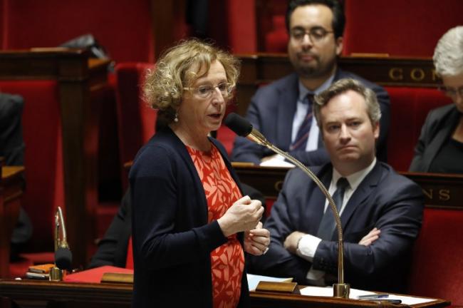 Muriel Pénicaud, le 22 novembre à l'Assemblée nationale. FRANCOIS GUILLOT / AFP