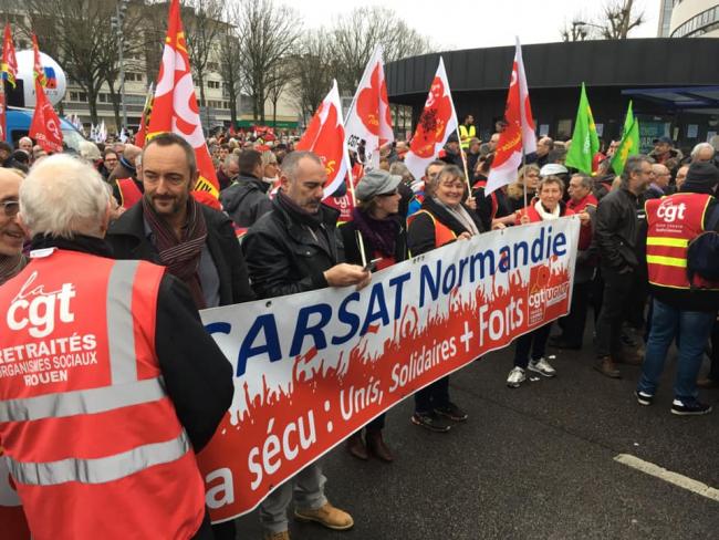 Crédit : CGT Carsat Normandie