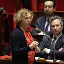 Muriel Pénicaud, le 22 novembre à l'Assemblée nationale. FRANCOIS GUILLOT / AFP