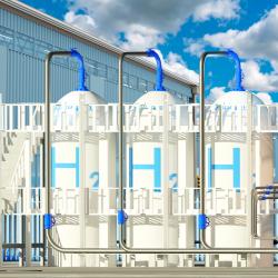 D’un point de vue économique, l’hydrogène produit à partir d’énergie renouvelable coûte toujours deux à trois fois plus cher que l’hydrogène issu de ressources fossiles. © Getty Images