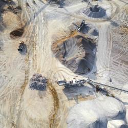 Selon la FNH, les carrières et les mines représenteraient 50 540 hectares non comptabilisés dans le suivi de la consommation d’ENAF entre 2021 et 2031. © Getty Images